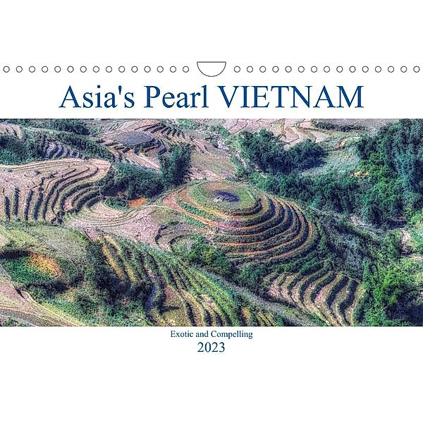 Asia's Pearl Vietnam (Wall Calendar 2023 DIN A4 Landscape), Joana Kruse