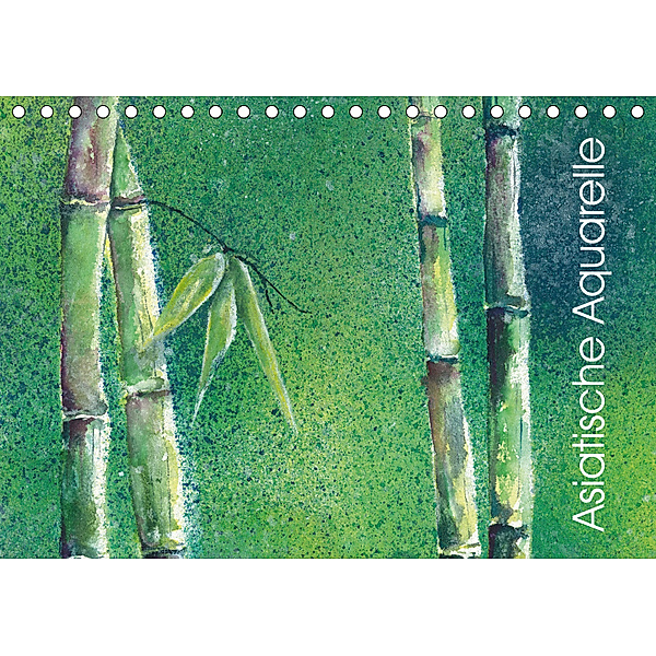 Asiatische Aquarelle (Tischkalender 2019 DIN A5 quer), Jitka Krause