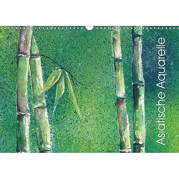 Asiatische Aquarelle (Wandkalender 2020 DIN A3 quer), Jitka Krause