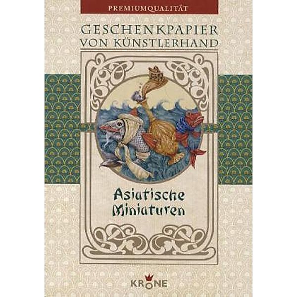 Asiatische Miniaturen, Geschenkpapier