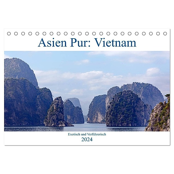 Asien Pur: Vietnam (Tischkalender 2024 DIN A5 quer), CALVENDO Monatskalender, Joana Kruse