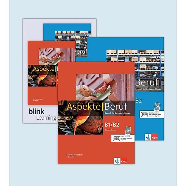Aspekte Beruf B1/B2 und B2 - Media Bundle BlinkLearning, m. 1 Beilage, Corinna Gerhard, Tanja Mayr-Sieber, Anna Pohlschmidt