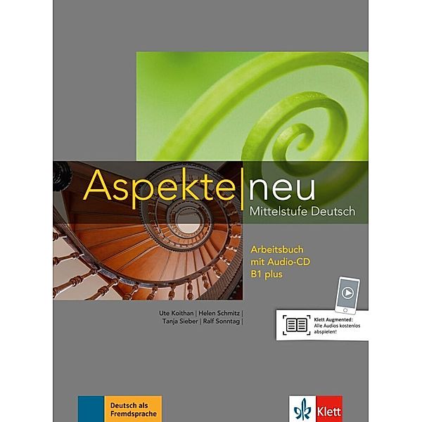 Aspekte neu Arbeitsbuch B1 plus, m. Audio-CD, Ute Koithan, Helen Schmitz, Tanja Sieber, Ralf Sonntag