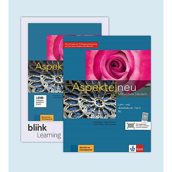 Aspekte neu B2 - Teil 2 - Media Bundle BlinkLearning, m. 1 Beilage, Ute Koithan, Tanja Mayr-Sieber, Helen Schmitz