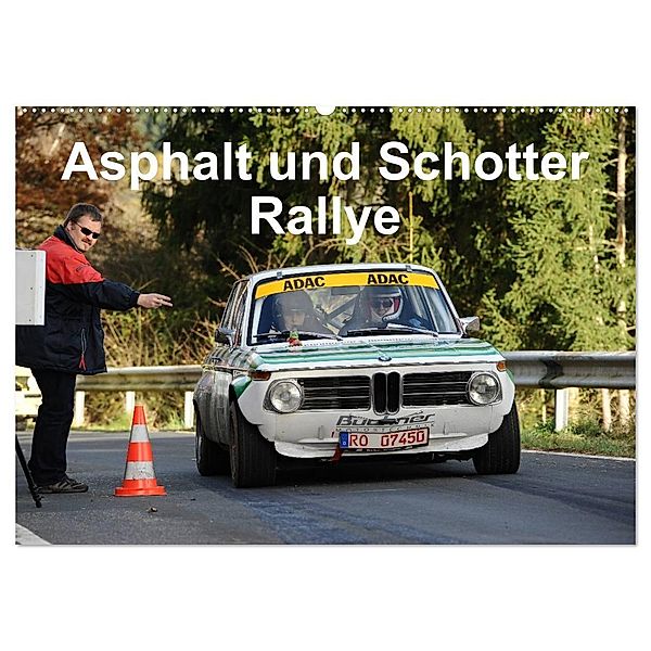 Asphalt und Schotter Rallye (Wandkalender 2024 DIN A2 quer), CALVENDO Monatskalender, Andreas von Sannowitz
