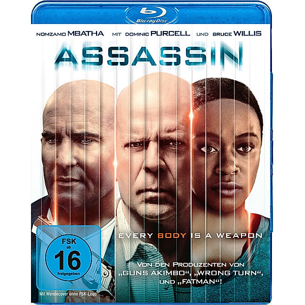 Assassin - Every Body Is A Weapon, Bruce Willis, Andy Allo, Nomzamo Mbatha