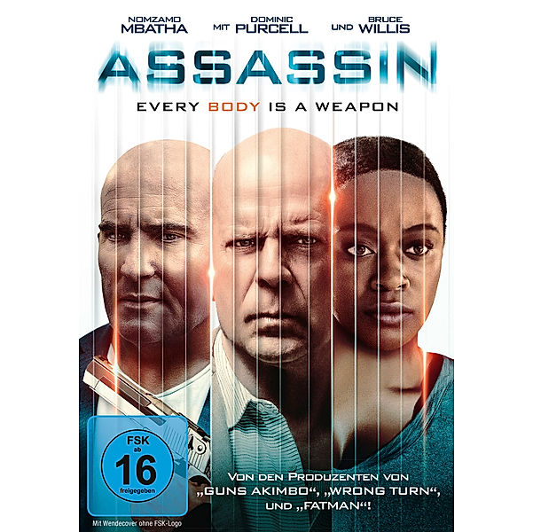 Assassin - Every Body Is a Weapon, Bruce Willis, Andy Allo, Nomzamo Mbatha