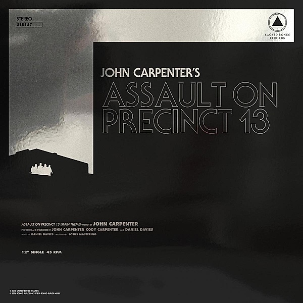 Assault On Precinct 13/The Fog (Picture Disc), John Carpenter