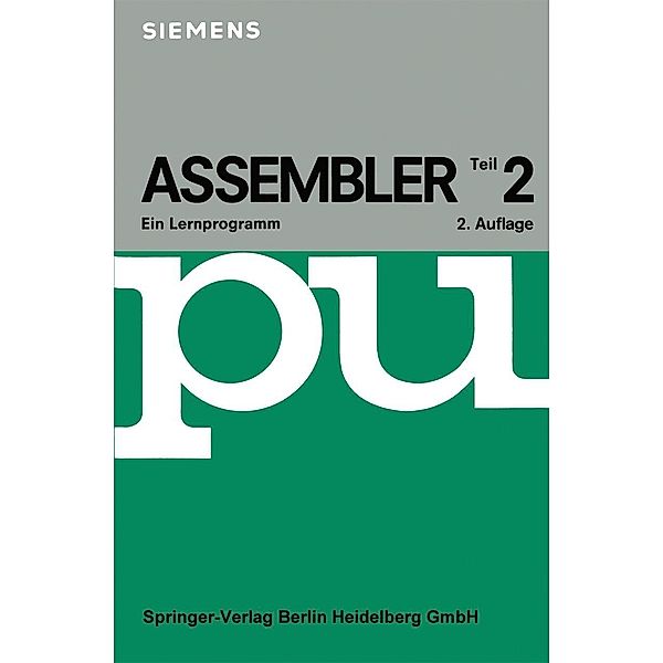 Assembler II / Heidelberger Taschenbücher Bd.141, Rainer Alletsee, Gerd F. Umhauer