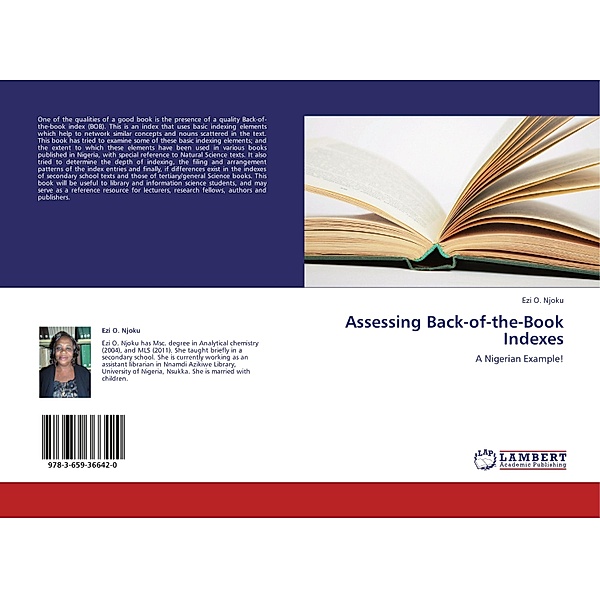 Assessing Back-of-the-Book Indexes, Ezi O. Njoku