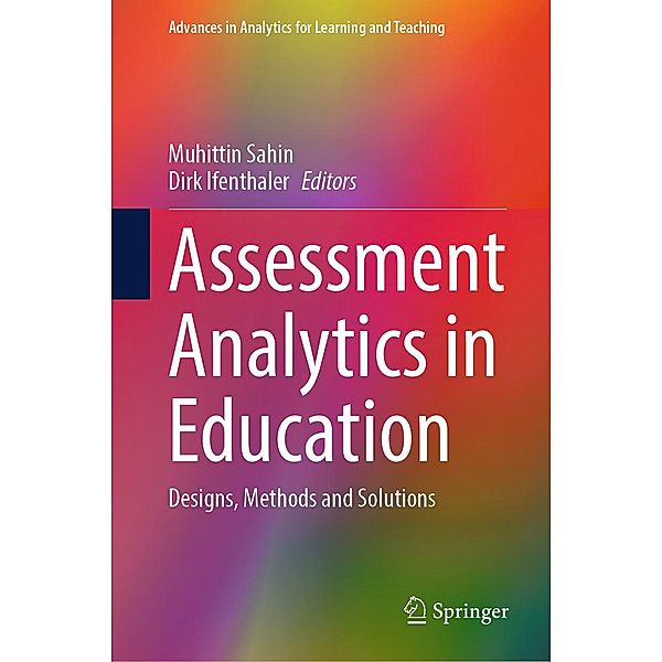 Assessment Analytics in Education / Advances in Analytics for Learning and Teaching