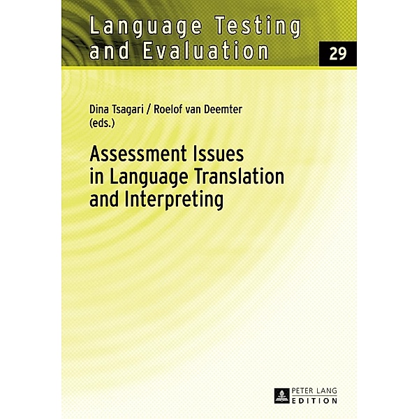 Assessment Issues in Language Translation and Interpreting
