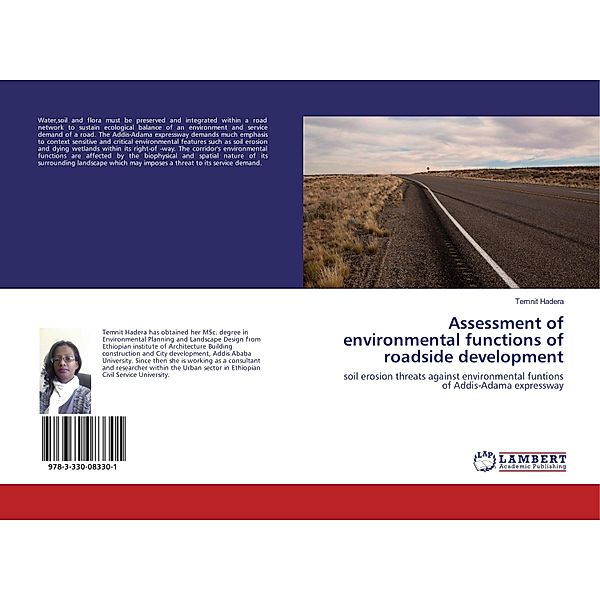 Assessment of environmental functions of roadside development, Temnit Hadera