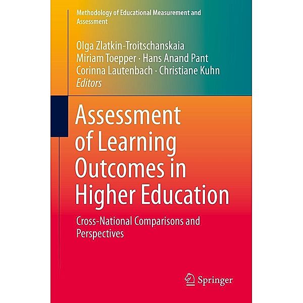 Assessment of Learning Outcomes in Higher Education / Methodology of Educational Measurement and Assessment