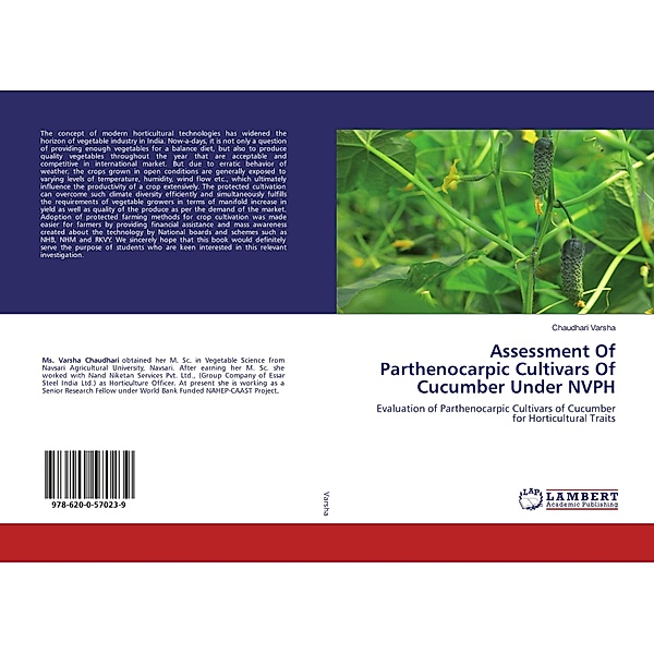 Assessment Of Parthenocarpic Cultivars Of Cucumber Under NVPH, Chaudhari Varsha