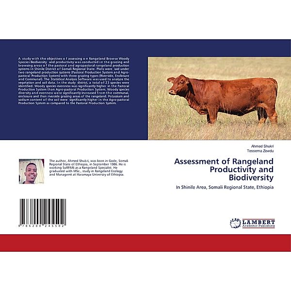 Assessment of Rangeland Productivity and Biodiversity, Ahmed Shukri, Tessema Zewdu