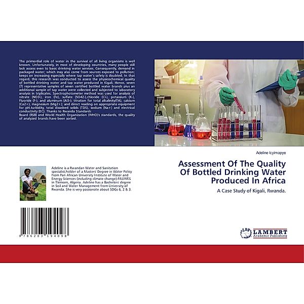 Assessment Of The Quality Of Bottled Drinking Water Produced In Africa, Adeline Icyimapye