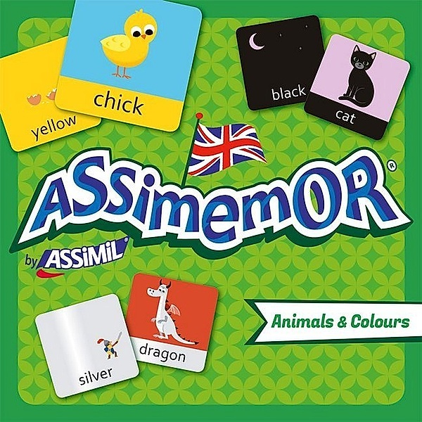 Assimil-Verlag Assimemor, Animals & Colours (Kinderspiel), Assimil