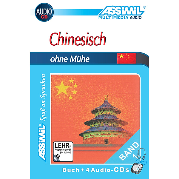 Assimil Chinesisch ohne Mühe: Tl.1 Lehrbuch und 4 Audio-CD