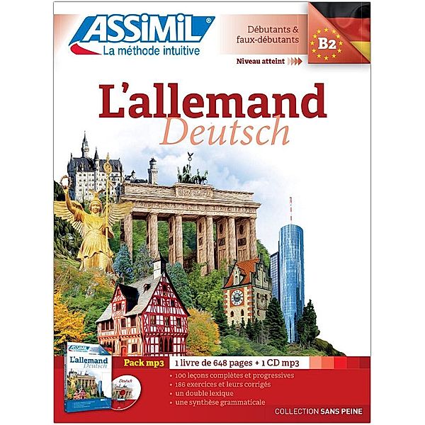 ASSiMiL L'allemand, Lehrbuch + mp3-CD
