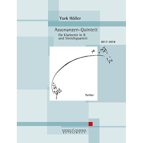 Assonanzen-Quintett für Klarinette in B und Streichquartett.