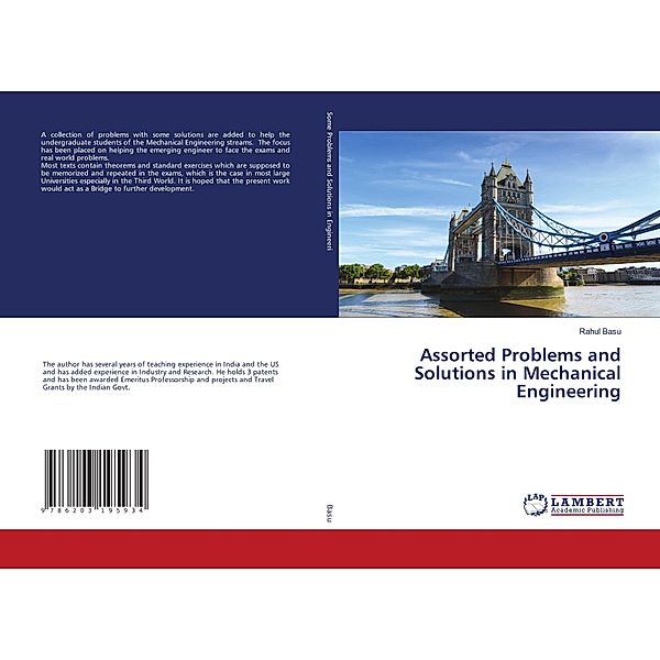 Assorted Problems and Solutions in Mechanical Engineering, Rahul Basu