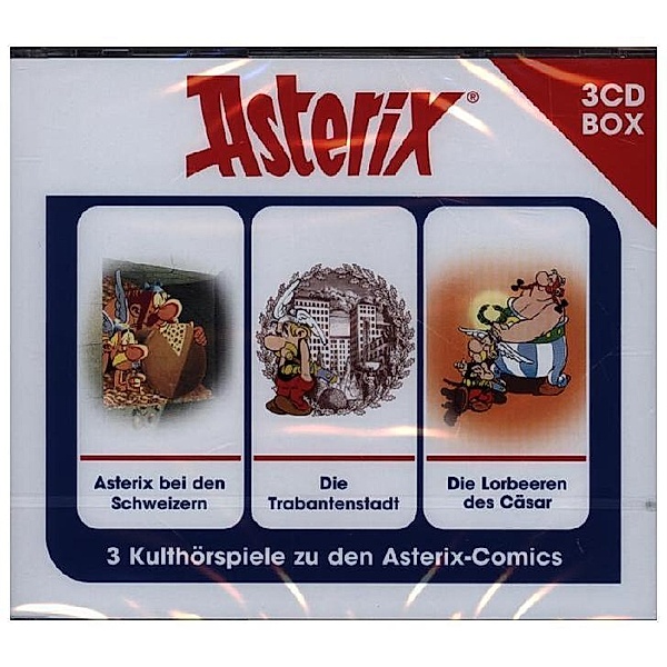 Asterix - 3-CD Hörspielbox.Vol.6,3 Audio-CDs, Asterix