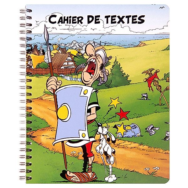 Asterix 3, Idefix Cahier des textes mit Spirale, Le brave