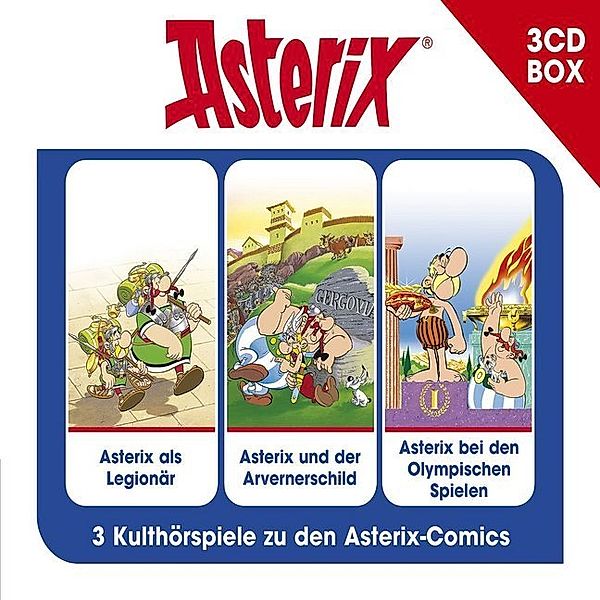 Asterix - 3CD Hörspielbox Vol. 4, René Goscinny, Albert Uderzo