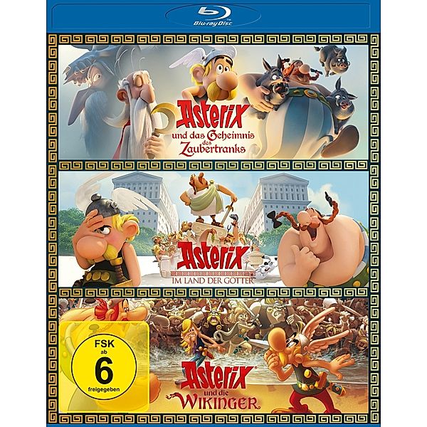 Asterix 3er - Box BLU-RAY Box, Diverse Interpreten