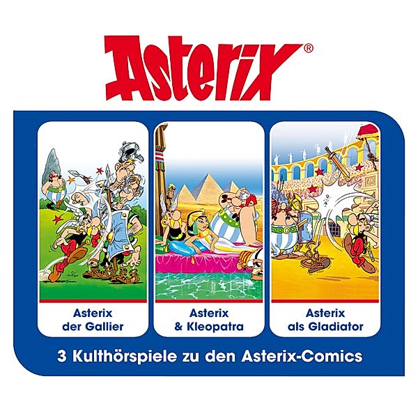 Asterix - Asterix - Hörspielbox, Vol. 1, René Goscinny, Albert Uderzo