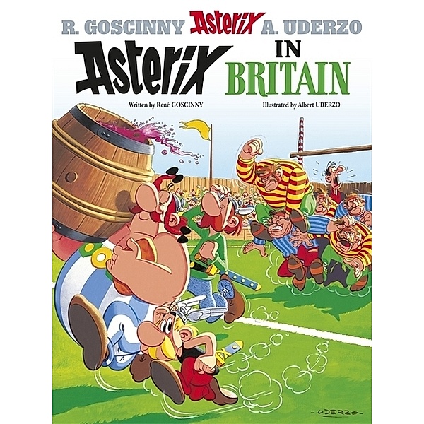 Asterix: Asterix in Britain. Asterix bei den Briten, englische Ausgabe, Rene Goscinny