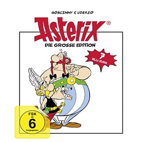 Asterix - Die große Edition BLU-RAY Box, Willy Lateste, Jos Marissen, Laszlo Molnar, René Goscinny, Albert Uderzo, Pierre Tchernia, Adolf Kabatek, Yannik Voight