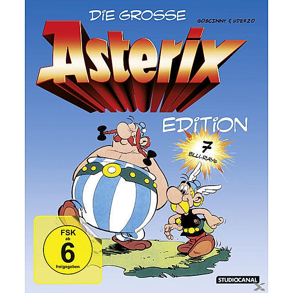 Asterix - Edition Bluray Box, Willy Lateste, Jos Marissen, Laszlo Molnar, René Goscinny, Albert Uderzo, Pierre Tchernia, Adolf Kabatek, Yannik Voight