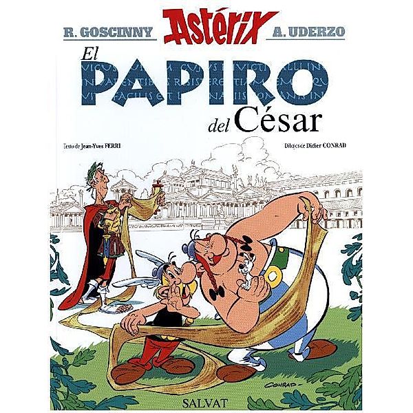 Asterix - El papiro del César, Jean-Yves Ferri, Didier Conrad