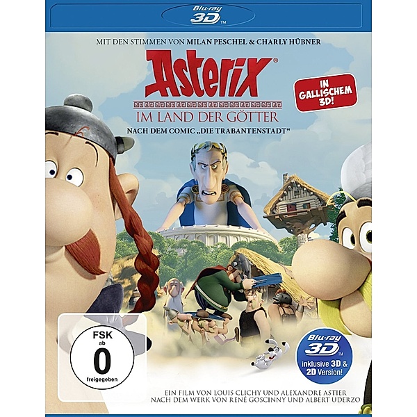 Asterix im Land der Götter - 3D Version, Alexandre Astier, Jean-Rémi François, Philip LaZebnik
