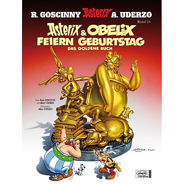 Asterix Jubiläumsedition: Asterix & Obelix feiern Geburtstag, Band 34, Albert Uderzo, Rene Goscinny