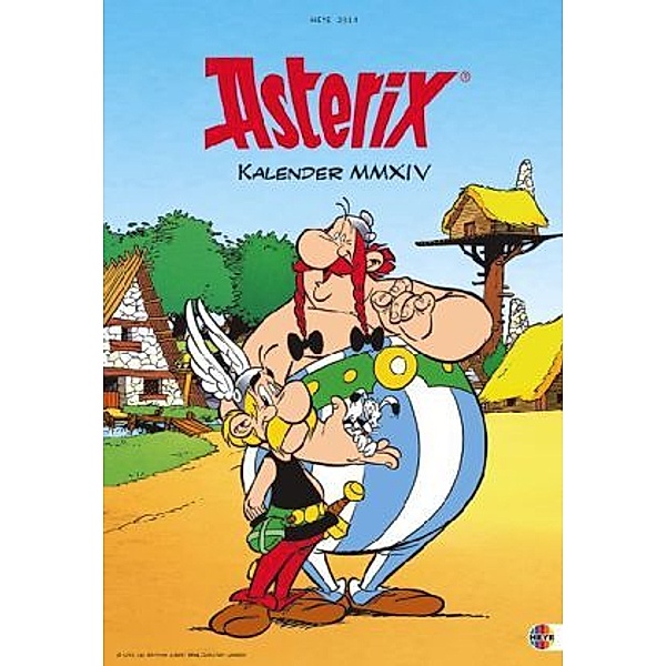 Asterix Kalender, Posterkalender 2014
