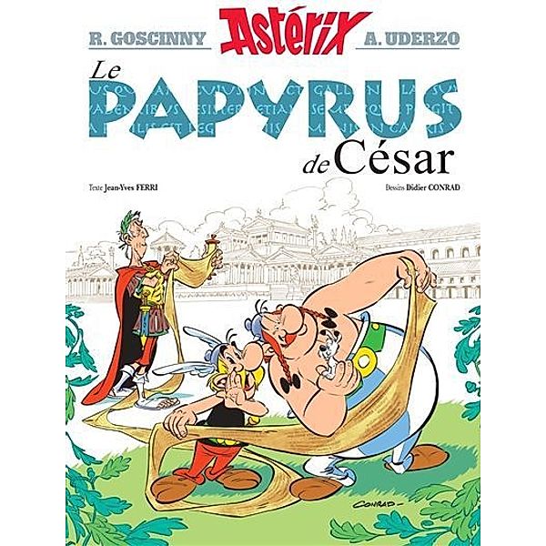 Asterix - Le papyrus de César, Rene Goscinny, Albert Uderzo