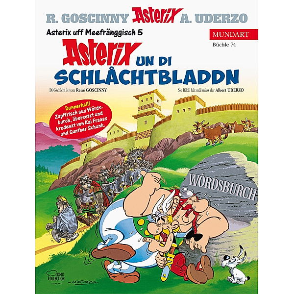 Asterix Mundart Meefränggisch V, René Goscinny, Albert Uderzo