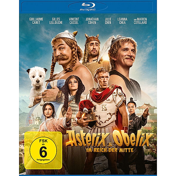 Asterix & Obelix im Reich der Mitte, René Goscinny, Albert Uderzo, Guillaume Canet, Julien Hervé, Philippe Mechelen