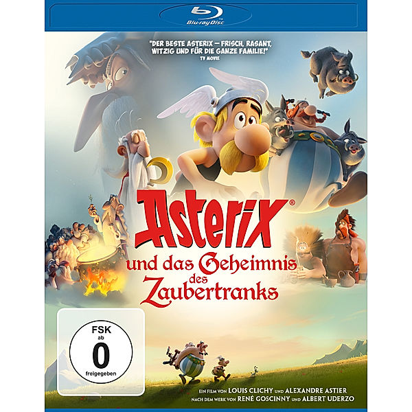 Asterix und das Geheimnis des Zaubertranks, Alexandre Astier, René Goscinny, Albert Uderzo