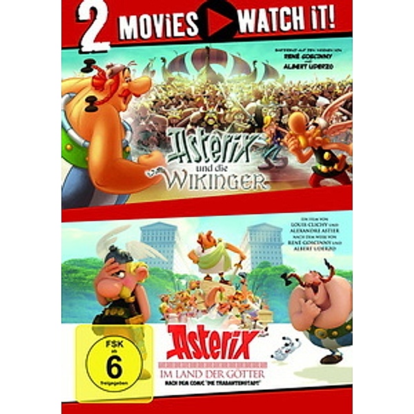 Asterix und die Wikinger / Asterix im Land der Götter, René Goscinny, Albert Uderzo