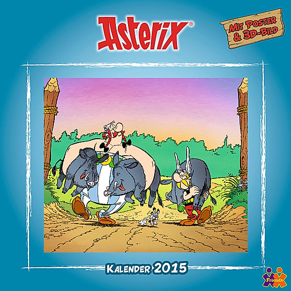 Asterix - Wandkalender 2015