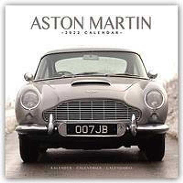 Aston Martin 2022 - 16-Monatskalender, Avonside Publishing