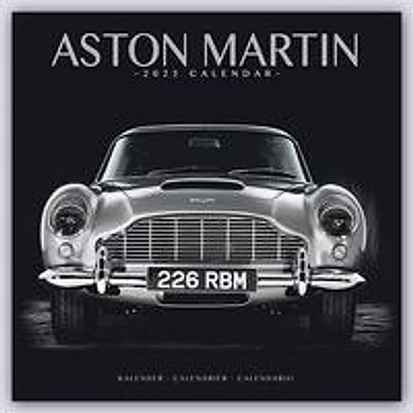 Aston Martin 2023 - 16-Monatskalender, Avonside Publishing