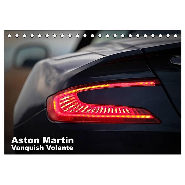 Aston Martin Vanquish Volante (Tischkalender 2024 DIN A5 quer), CALVENDO Monatskalender, Jürgen Wolff