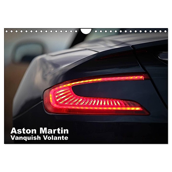 Aston Martin Vanquish Volante (Wandkalender 2024 DIN A4 quer), CALVENDO Monatskalender, Jürgen Wolff