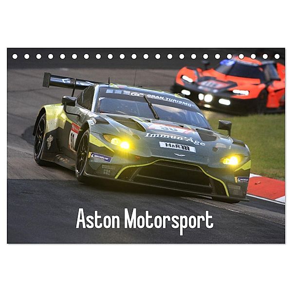 Aston Motorsport (Tischkalender 2024 DIN A5 quer), CALVENDO Monatskalender, Thomas Morper