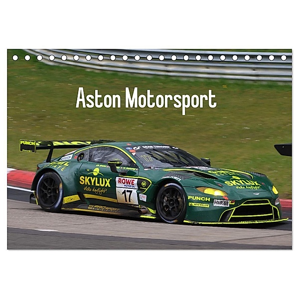 Aston Motorsport (Tischkalender 2024 DIN A5 quer), CALVENDO Monatskalender, Thomas Morper